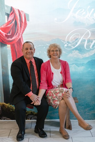L-R: Amy Brado and Bob Brado